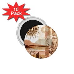Abstract Sun Boho Bohemian Design 1 75  Magnets (10 Pack)  by Salmanaz77