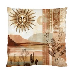 Abstract Sun Boho Bohemian Design Standard Cushion Case (one Side) by Salmanaz77