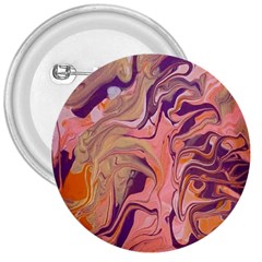 Pink Ribbon 3  Buttons by kaleidomarblingart