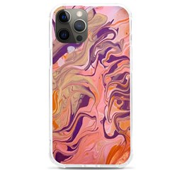 Pink Ribbon Iphone 12 Pro Max Tpu Uv Print Case by kaleidomarblingart