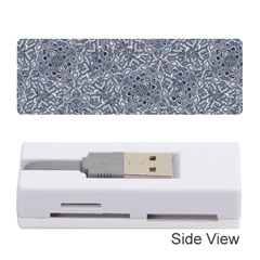 Blue Ornament Complex Mosaic Print Pattern Memory Card Reader (stick) by dflcprintsclothing