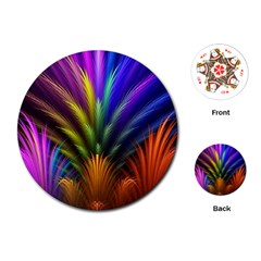 Abstract Colors - , Abstract Colors Playing Cards Single Design (round) by kyorashop23