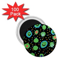 Doodle Dot Drawing 1 75  Magnets (100 Pack)  by Salmanaz77