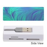 Psicodelia Zyguratti Texture Cyanturquoise Memory Card Reader (Stick) Front