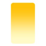Amber Orange To Cream Yellow Linear Gradient Memory Card Reader (Rectangular) Front