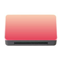 Cream Yellow To Crimson Red Linear Gradient Memory Card Reader With Cf by GradientsOmbre