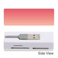 Crimson Red To Cream Yellow Linear Gradient Memory Card Reader (stick) by GradientsOmbre