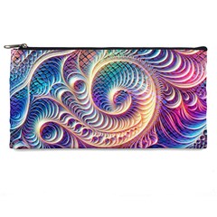 Abstract Fractal Art Swirl Pattern Pencil Cases by Salmanaz77