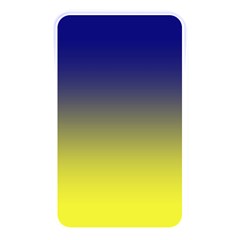 Navy Blue To Electric Yellow Linear Gradient Memory Card Reader (rectangular) by GradientsOmbre