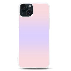 Pale Pink To Pale Violet Bilinear Gradient Iphone 15 Tpu Uv Print Case by GradientsOmbre