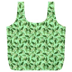Leaves Pattern Texture Seamless Full Print Recycle Bag (xl) by Hannah976