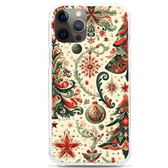 Christmas Tree Snow Iphone 12 Pro Max Tpu Uv Print Case by Bedest