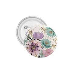 Flowers Pattern Floral 1 75  Buttons by Sabxi