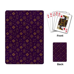 Moon Stars Pattern Playing Cards Single Design (rectangle) by Sabxi