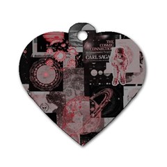 Aesthetic , Aesthetic, Dark Dog Tag Heart (one Side) by kyorashop23