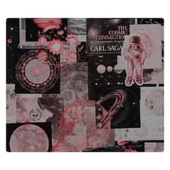 Aesthetic , Aesthetic, Dark Premium Plush Fleece Blanket (small) by kyorashop23
