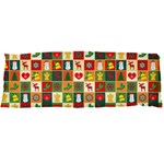 Template Christmas Pattern 21 x60  Body Pillow Case Dakimakura (Two Sides) Back