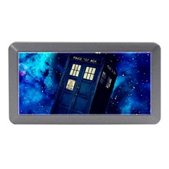 Tardis Doctor Who Space Galaxy Memory Card Reader (mini) by Cemarart