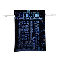 Doctor Who Tardis Lightweight Drawstring Pouch (s) by Cemarart