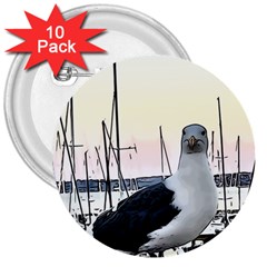 Fisherman?¯s Ward, San Francisco, Ca 3  Buttons (10 Pack)  by RiverRootz