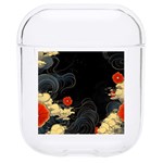 Korean Art Flowers Asian Pattern Hard PC AirPods 1/2 Case Front