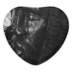 Bob Marley Heart Glass Fridge Magnet (4 Pack) by bestdesignintheworld