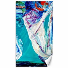 Sailing Boat Canvas 40  X 72  by bestdesignintheworld