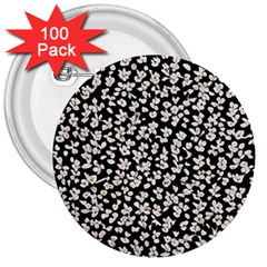 Gothic Leaf Pattern 5 3  Buttons (100 Pack)  by violetheavensky