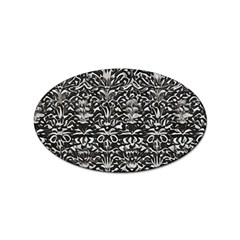 Gothic Leaf Pattern 2 Sticker Oval (10 Pack) by violetheavensky