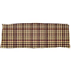 Retro 60s 50s Plaid Pattern 3 15 x40  Body Pillow Case Dakimakura (two Sides) by violetheavensky