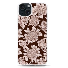 Mid Century Retro Floral 1970s 1960s Pattern 106 Iphone 15 Tpu Uv Print Case by violetheavensky