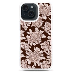 Mid Century Retro Floral 1970s 1960s Pattern 106 Iphone 15 Plus Tpu Uv Print Case by violetheavensky