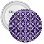 Royal Fractal Pattern 4 3  Buttons Front