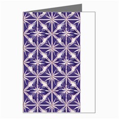 Royal Fractal Pattern 4 Greeting Card by violetheavensky