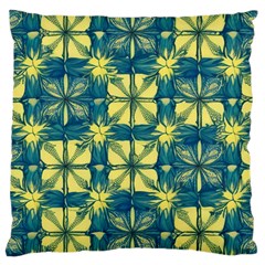 Royal Fractal Pattern 2 Large Cushion Case (one Side) by violetheavensky