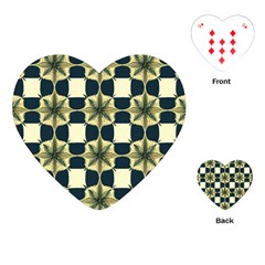 Royal Fractal Pattern Playing Cards Single Design (heart) by violetheavensky