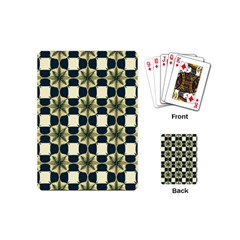 Royal Fractal Pattern Playing Cards Single Design (mini) by violetheavensky