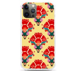Retro 40s 50s Mexico Flowers Pattern 4 Iphone 12 Pro Max Tpu Uv Print Case by violetheavensky