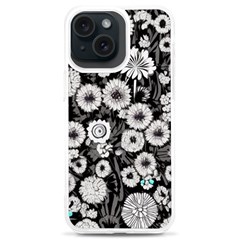 Mid Century Retro Floral 1970s 1960s Pattern 87 Mid Century Retro Floral 1970s 1960s Pattern 86 Iphone 15 Plus Tpu Uv Print Case by violetheavensky
