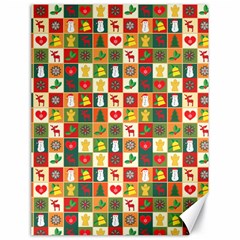 Template Christmas Pattern Canvas 18  X 24  by Proyonanggan