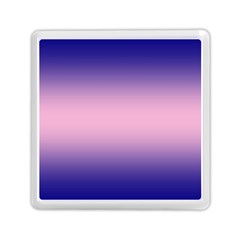 Navy Blue To Cotton Candy Pink Bilinear Gradient Memory Card Reader (square) by GradientsOmbre