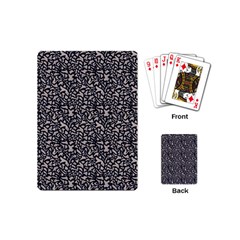 Brown Giraffe Pattern Playing Cards Single Design (mini) by DinkovaArt