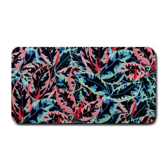 Leaves Nature Pattern Patterns Colorful Medium Bar Mat by Tsamara