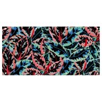 Leaves Nature Pattern Patterns Colorful Banner and Sign 8  x 4  Front