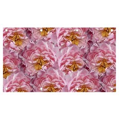 Peonies Nature Bloom Blossom Pink Banner And Sign 7  X 4  by Tsamara