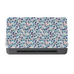 Blue Leaves (2) Memory Card Reader With Cf by DinkovaArt