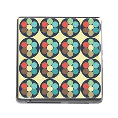 Circles Round Pattern Sphere Ball Memory Card Reader (square 5 Slot) by Sabxi