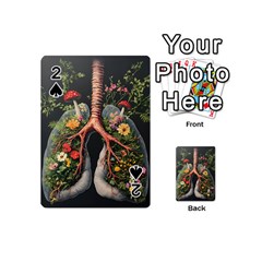 Lungs Health Playing Cards 54 Designs (mini) by Sabxi