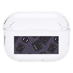 Background Wallpaper Pattern Notes Hard PC AirPods Pro Case Front