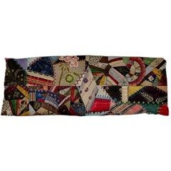 Background Embroidery Pattern Stitches Abstract 40 x15  Body Pillow Case Dakimakura (two Sides) by Ket1n9